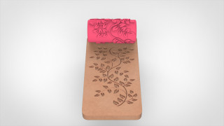 وردنه طرح برجسته سایز کوچک RL412