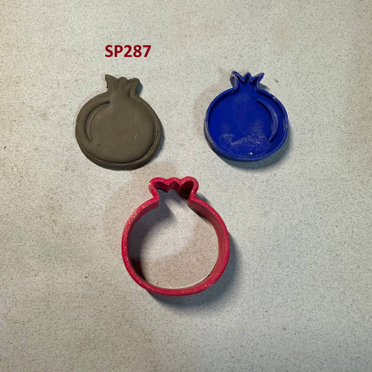 مهر و کاتر طرح انار SP287 , SP289