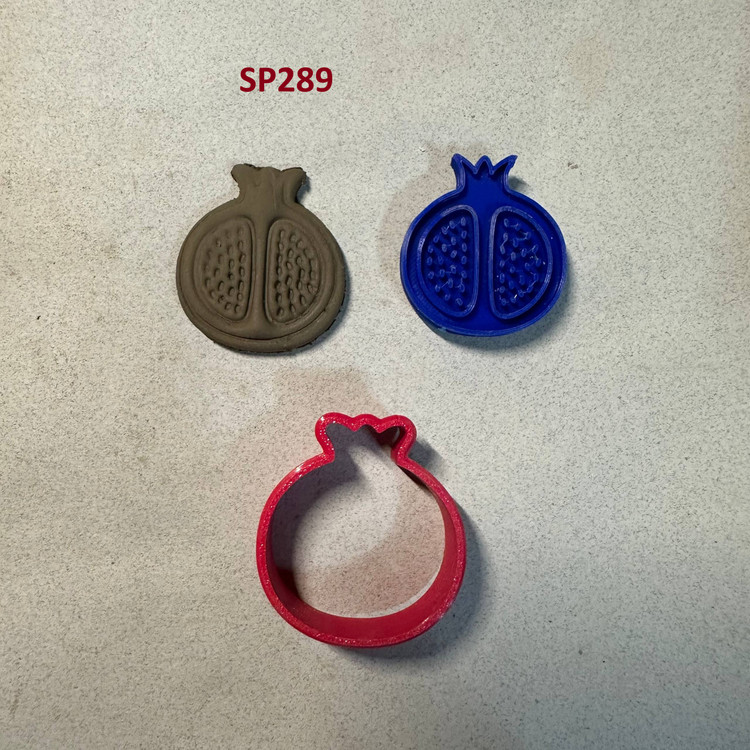 مهر و کاتر طرح انار SP287 , SP289