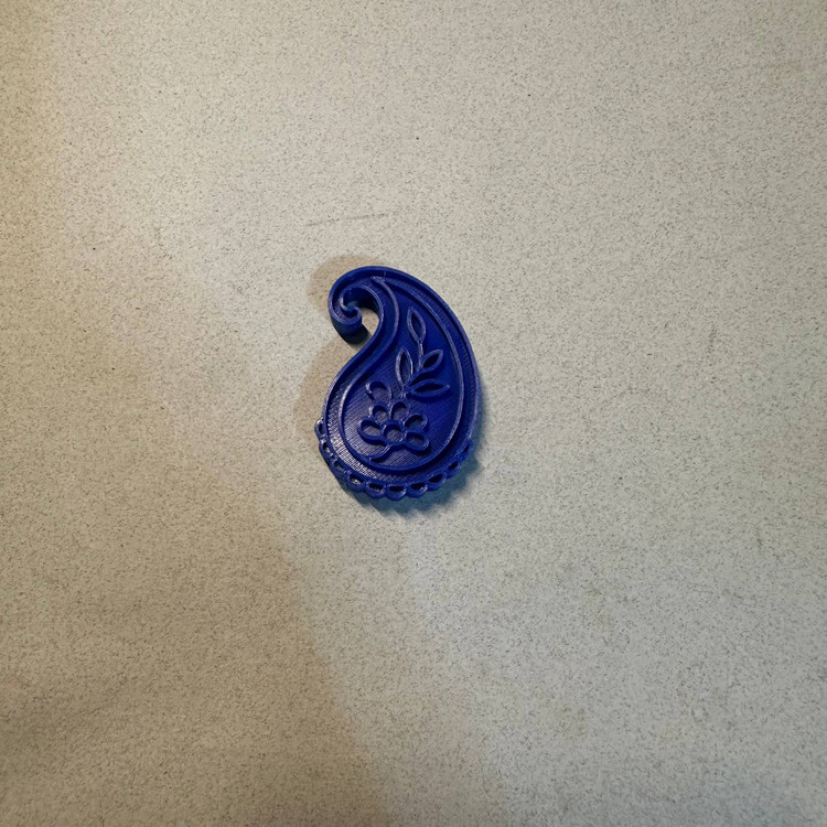 مهر و کاتر طرح بته جقه SP280